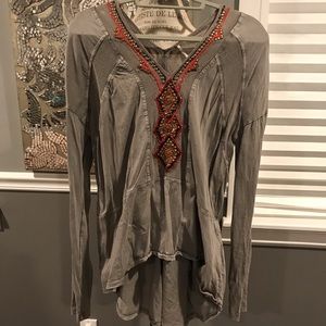 Free people beaded tunic